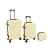 ORDINETT Set di 3 valigie, 60 l + 43 l + 15 l, bianco