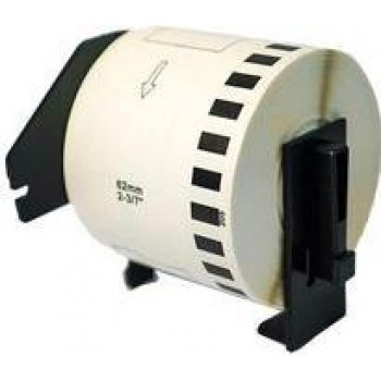 RILLPRINT etichette continue, PP, 62 mm x 30,48 m, bianche, trasferimento termico, 1 rotolo (85330)