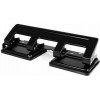 PAVO Perforatore a 4 fori, capacità 20 fogli, metallo nero, interasse fori 80 mm, blocco della leva 8036554