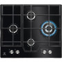 Electrolux KGG6456K piano cottura a gas da incasso 60 cm con 4 bruciatori, vetro nero