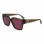 Ferragamo Donna SF2014S-320 Occhiali da sole – Havana Marrone Sfumato