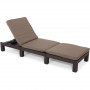 KETER Lettino prendisole Daytona Deluxe marrone