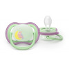 Philips AVENT Ultra Air ciuccio notte 6-18 mesi, confezione da 2, luminoso al buio