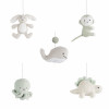Baby's Only giostrina musicale, animali, 0+, verde alloro/lino caldo
