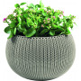 KETER vaso Cozy M con set di sospensione beige