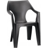 KETER sedia da giardino Dante Low Back grigio