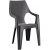 KETER sedia da giardino Dante High Back grigio