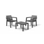 KETER set da giardino Emily set da balcone grigio