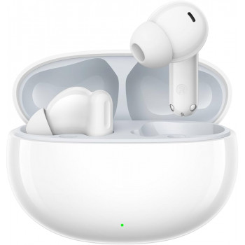realme TechLife Buds RMA2506 Auricolari True Wireless con Bluetooth 5.3, driver bassi 10mm, ENC, batteria 28h, IPX5, bianco