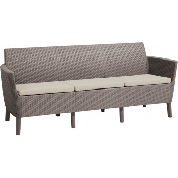 KETER Salemo divano 3 posti beige