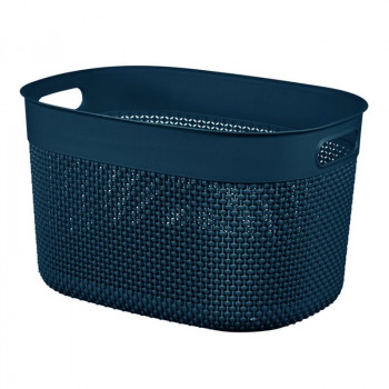 CURVER Filo L 18L cesto per il contenimento rettangolare blu scuro