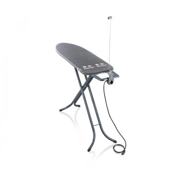 LEIFHEIT Air Board M Black Plus asse da stiro 120 x 38 cm con tecnologia Thermo-Reflect