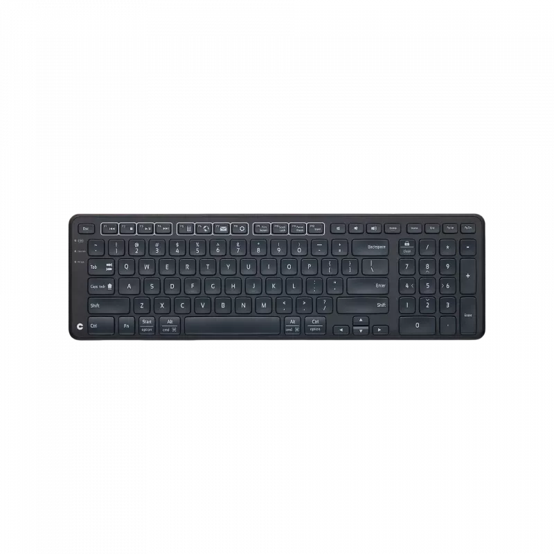 CHERRY Stream Wireless tastiera universale RF wireless + USB AZERTY Belgio nero