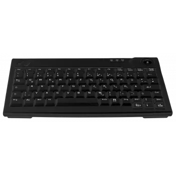 Contour Design Active Key AK-440 Tastiera ufficio USB QWERTZ tedesco nero