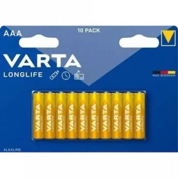 Batterie alcaline AAA Varta LONGLIFE Power — confezione da 10 (modello 4903121761)