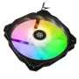 SilverStone SST-AS140B Air Slimmer 140 PWM ventola per case, 140 mm, 1700 giri/min, 33 dB, nera