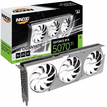 INNO3D GeForce RTX 5070 Ti X3 OC WHITE 16GB GDDR7 scheda grafica