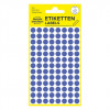 Avery Zweckform 3591 - punti adesivi rimovibili, Ø 8 mm, blu, 416 pz.