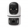 MOES WCM-Q09 telecamera interna WLAN doppio obiettivo con alimentazione USB
