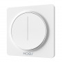 MOES ZS-SY-EUD dimmer da parete ZigBee con controllo touch, bianco, neutro richiesto