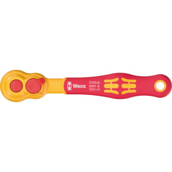 Wera 8007 A VDE Zyklop Cricchetto, 1/4" (6,3 mm), 150 mm, 05004866001