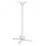 Manhattan 462686 supporto a soffitto per proiettore, 35 kg, 745–1145 mm, bianco