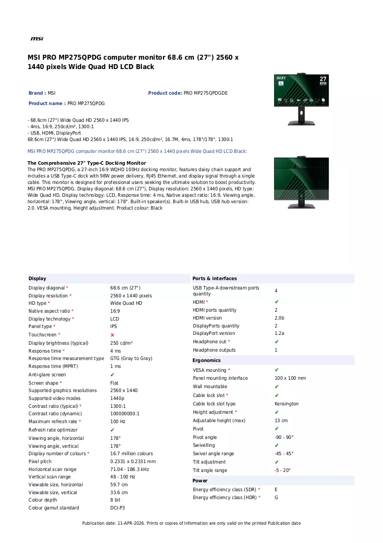 Brochure