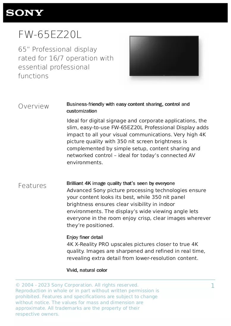 Brochure