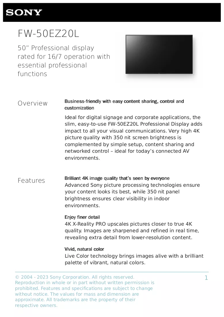 Brochure