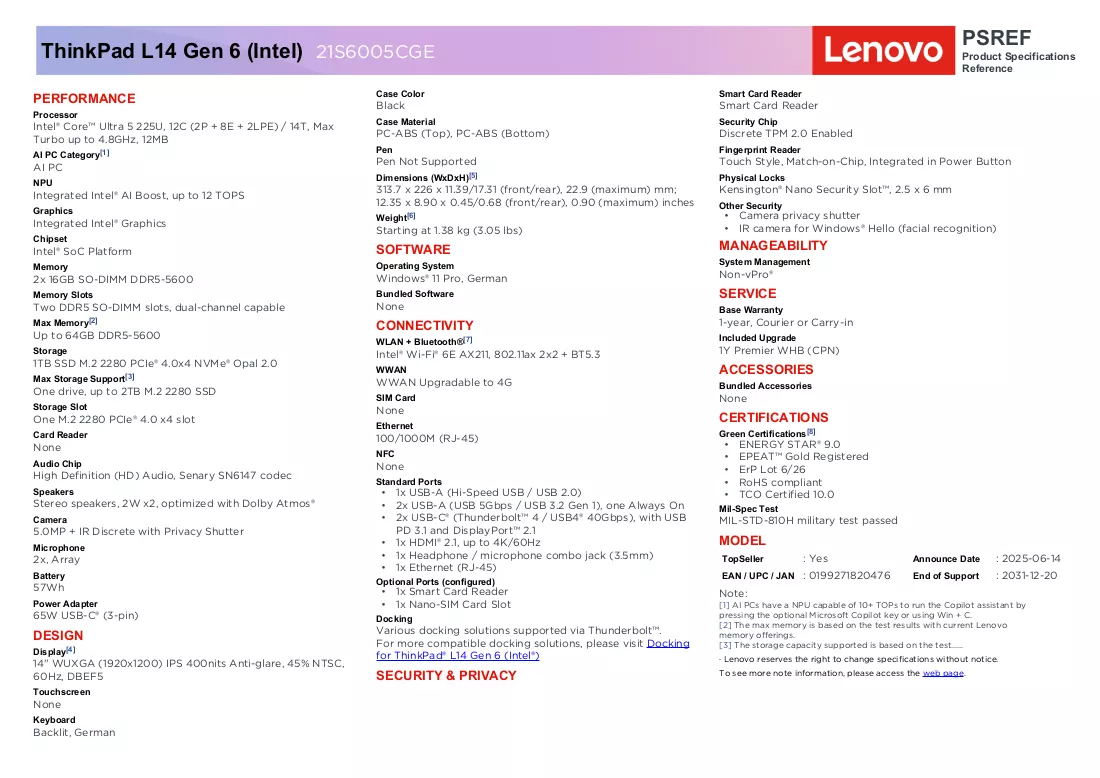 Brochure