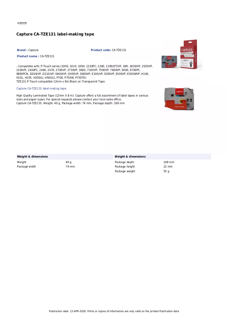 Brochure