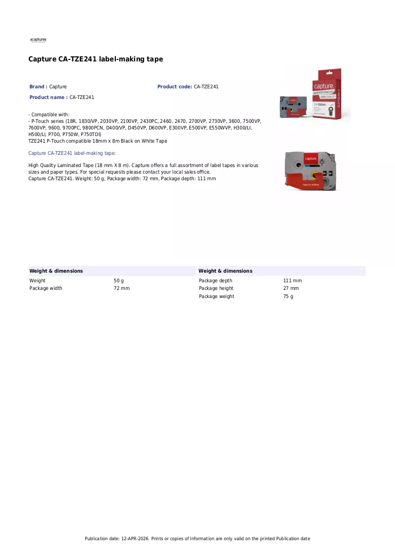 Brochure