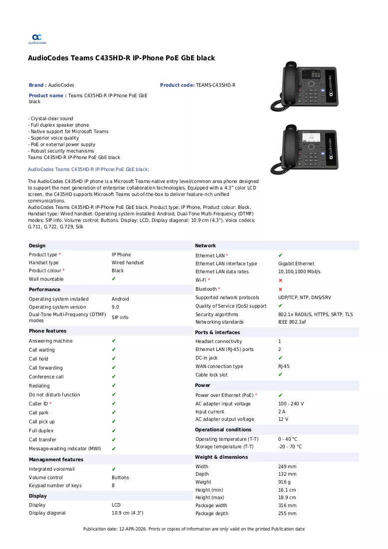 Brochure