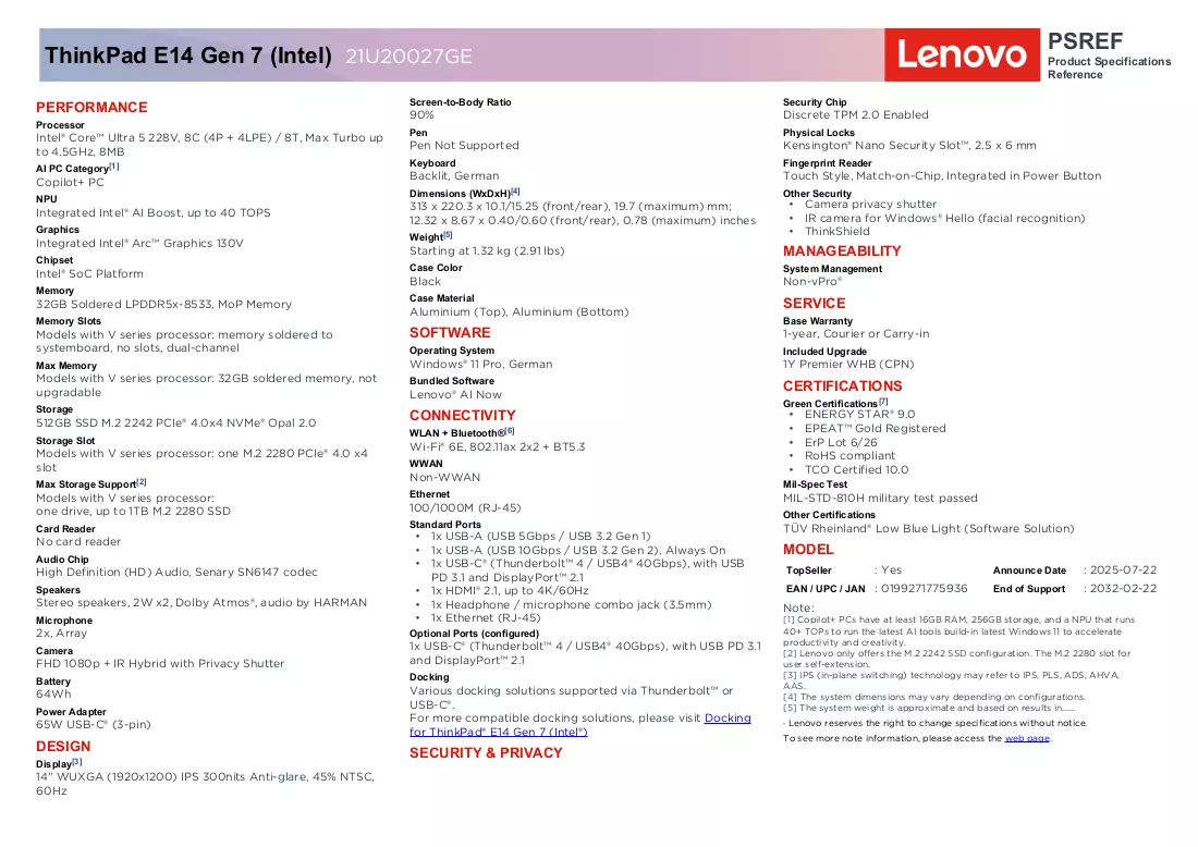 Brochure