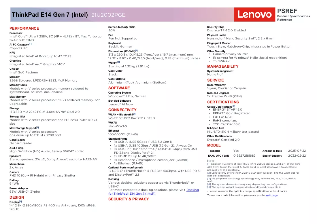 Brochure