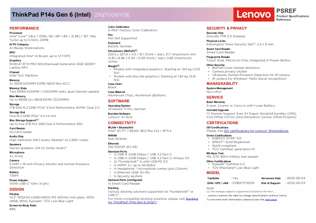 Brochure