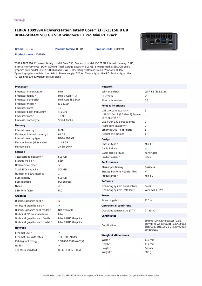 Brochure