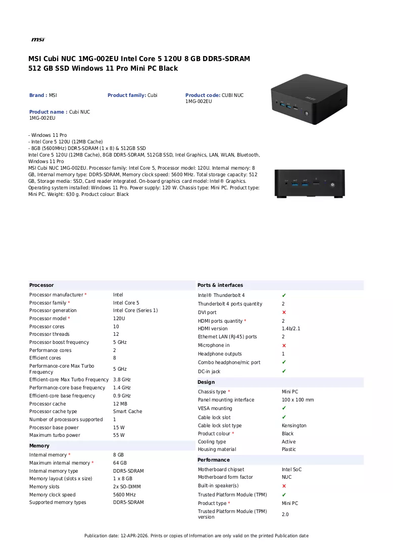 Brochure