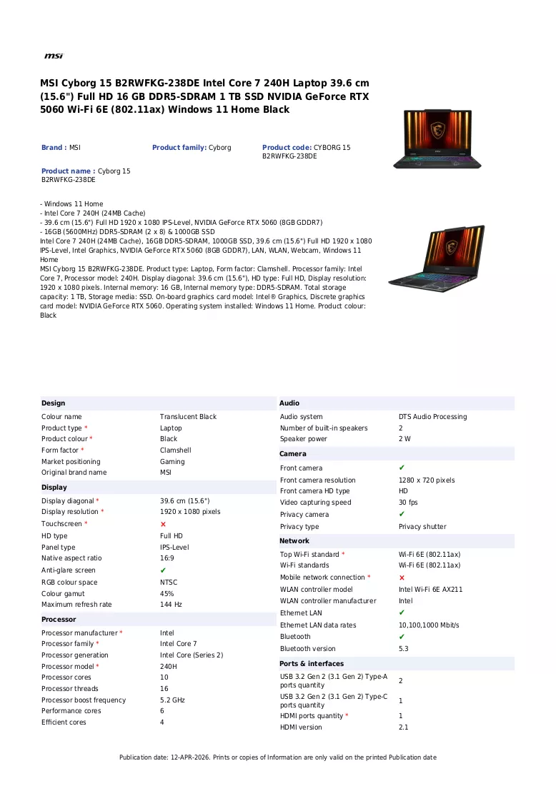 Brochure