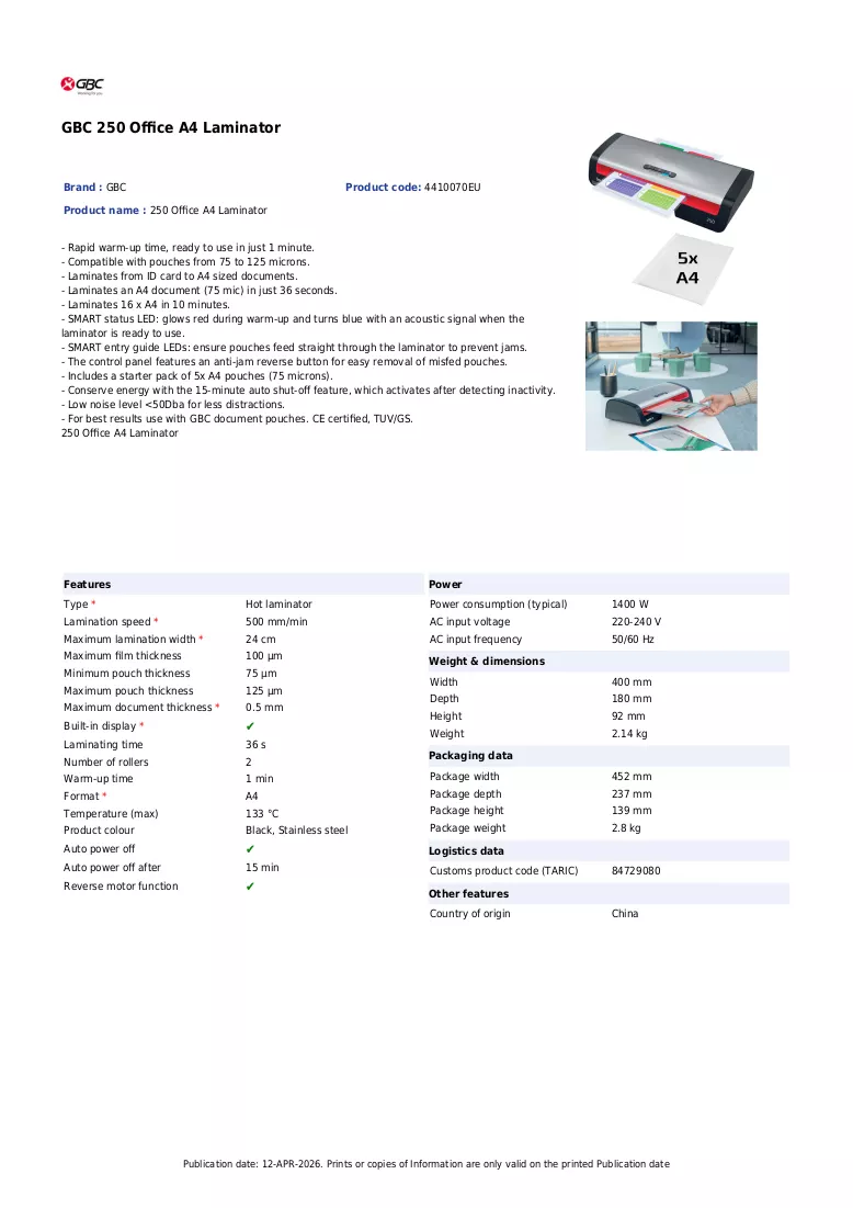 Brochure