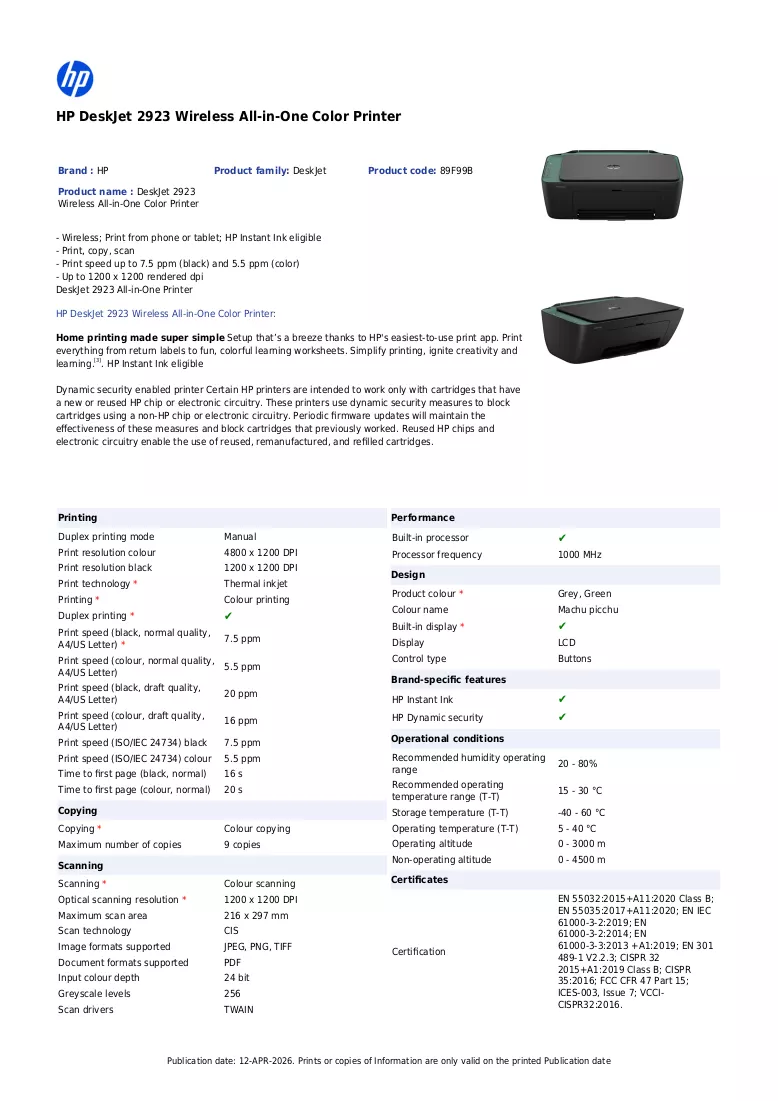 Brochure