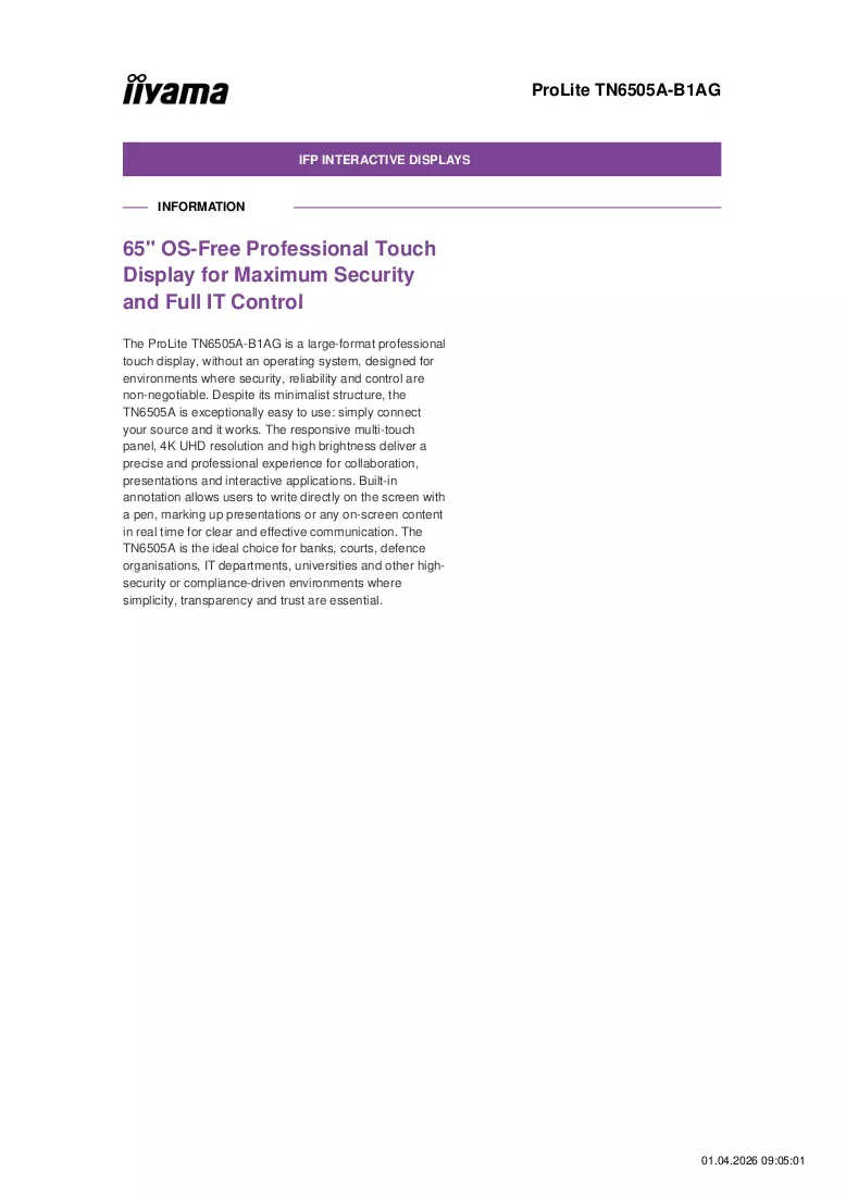 Brochure