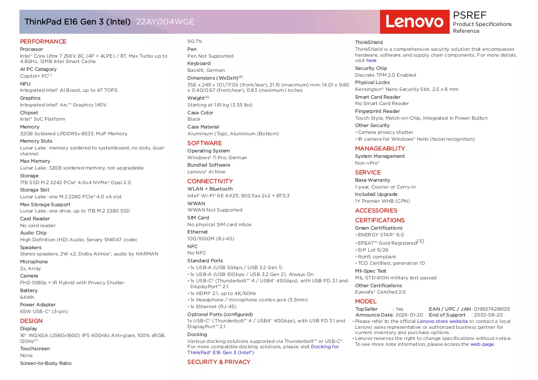 Brochure