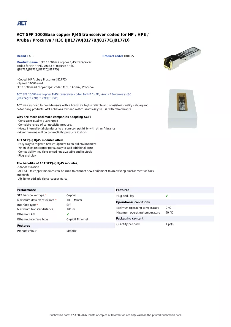 Brochure