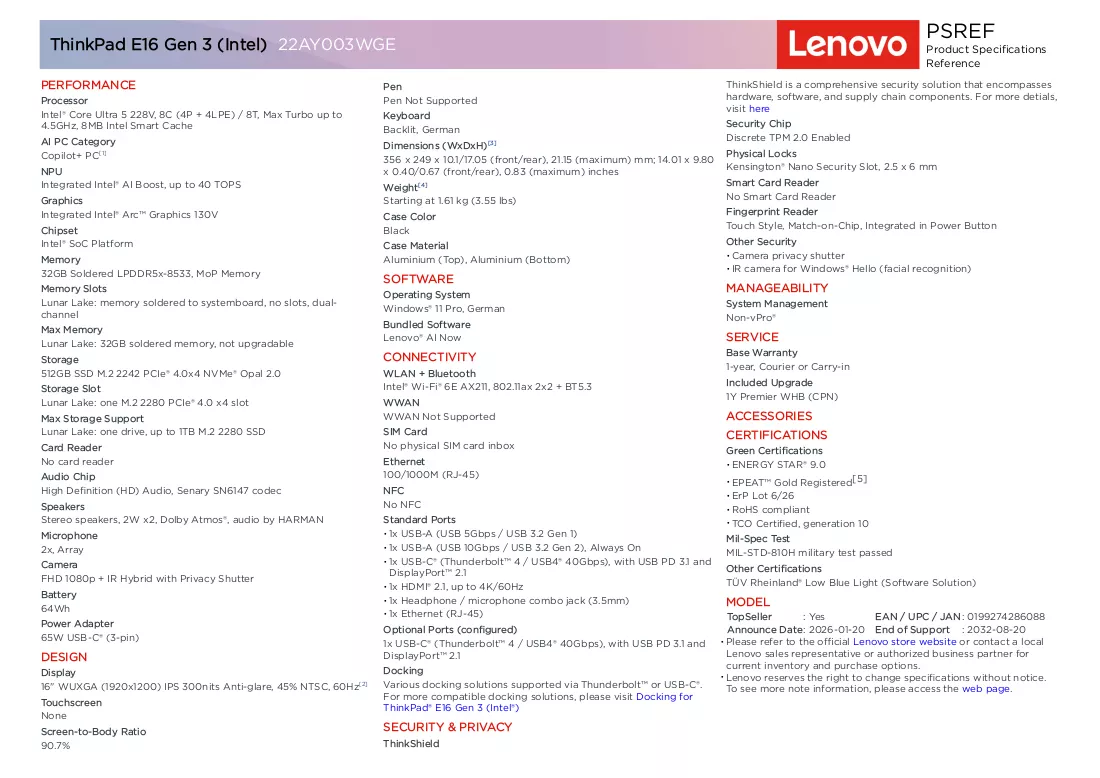 Brochure