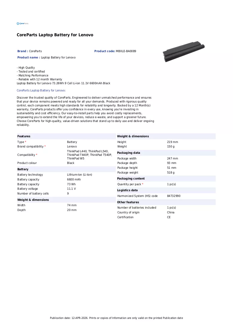 Brochure