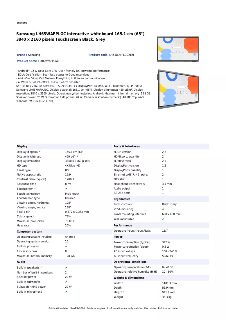 Brochure