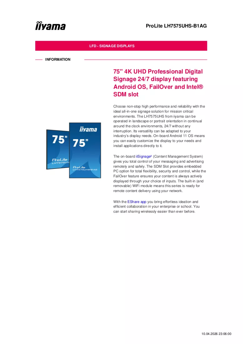 Brochure