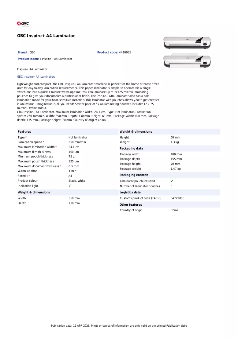 Brochure