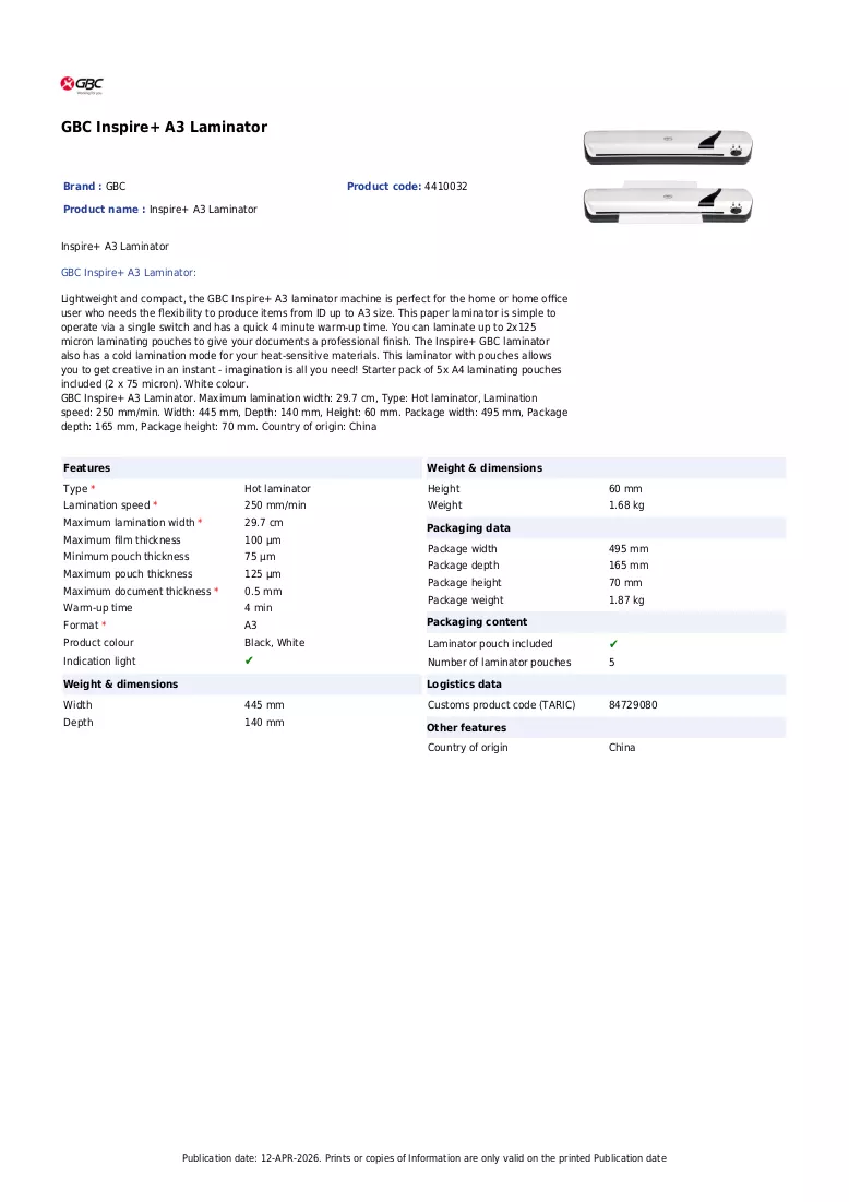 Brochure